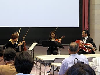 （1）第1回理事会及び総会、室内楽コンサートの開催