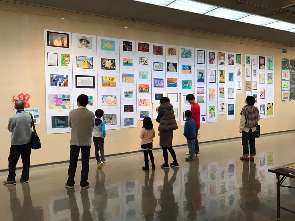 （2）第38回姉妹友好都市児童生徒書画展（名古屋市教育委員会と共催）